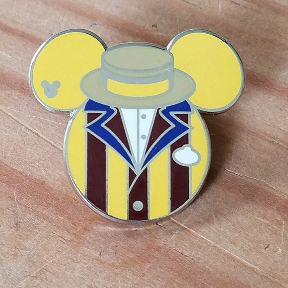 Mickey ears Hidden Mickey Disney pin - Picture 1 of 2